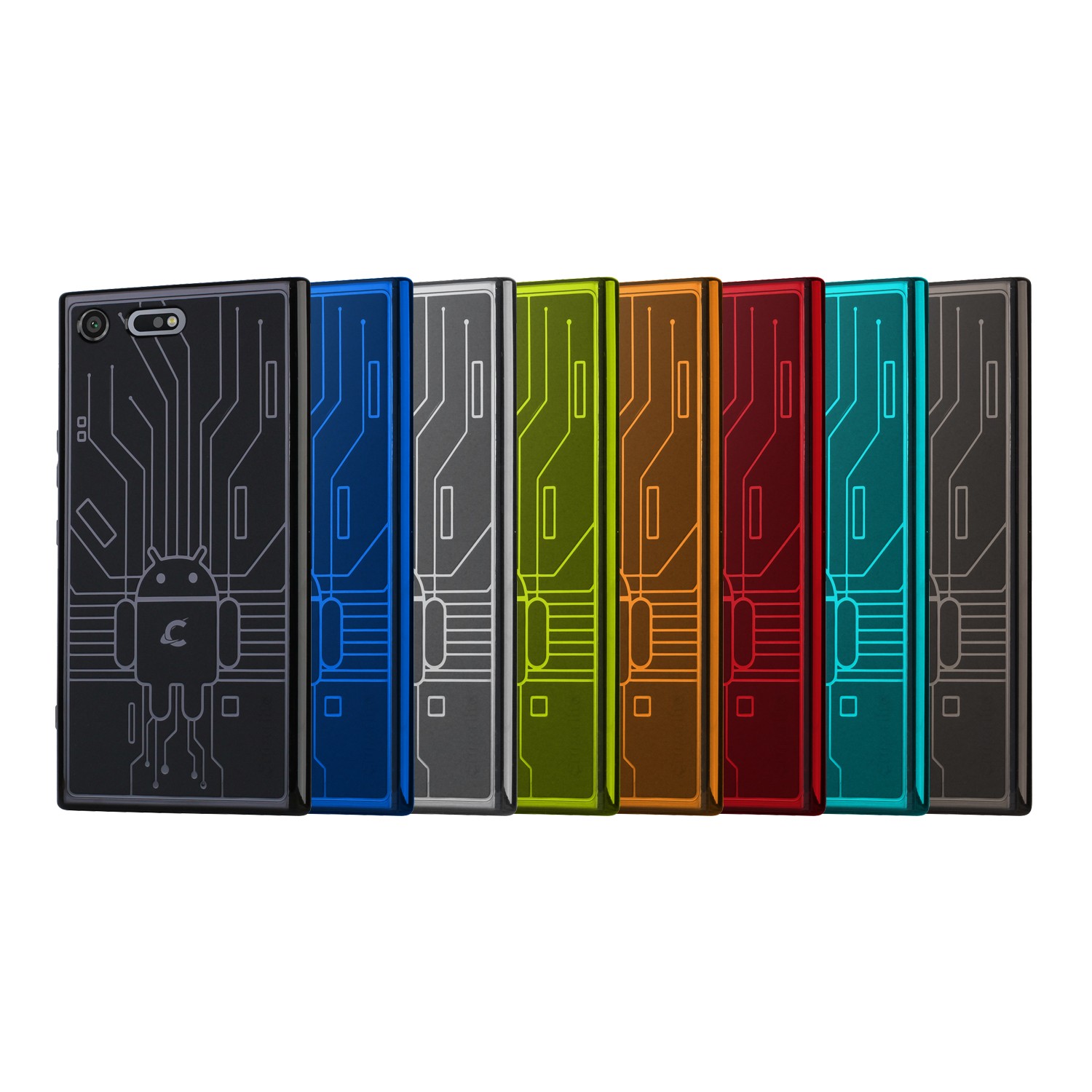 Bugdroid Circuit TPU Case for Sony Xperia XZ Premium